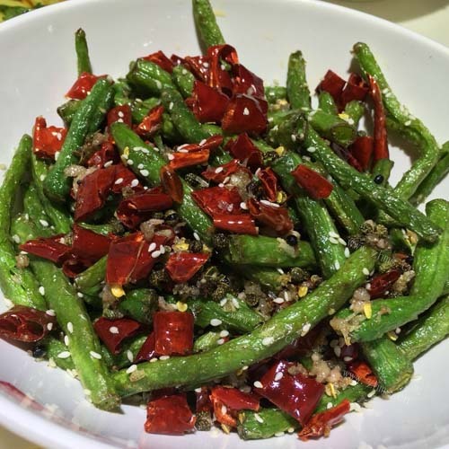 家常菜干煸豆角