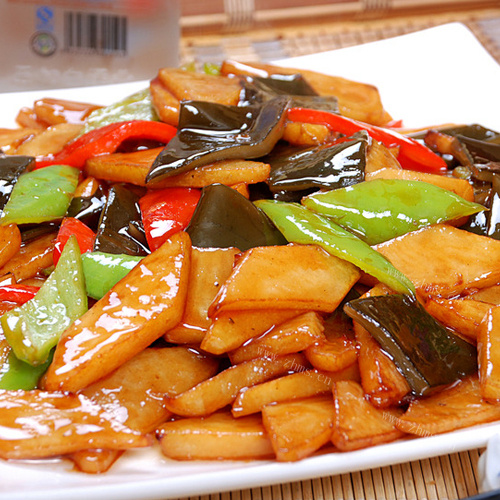 喷香的土豆烧海带