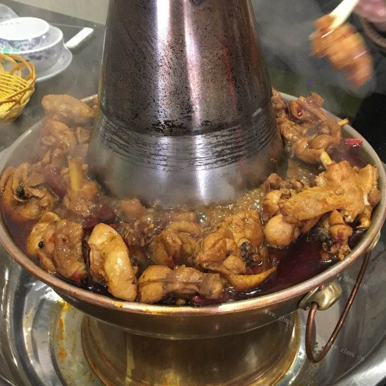 美味的火锅鸡