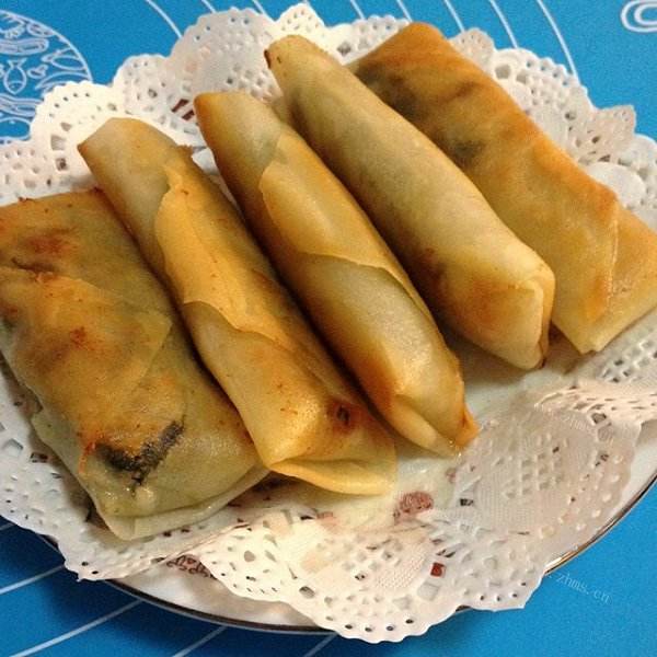 好吃的酥炸春卷