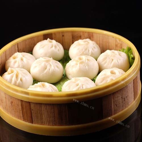 美味的蟹黄汤包 
