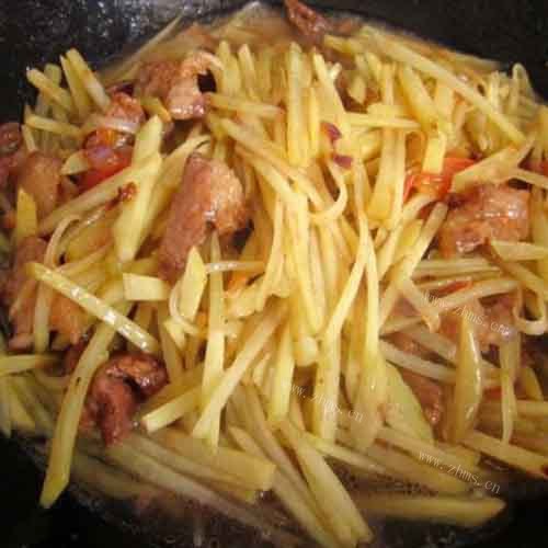 肉炒土豆丝
