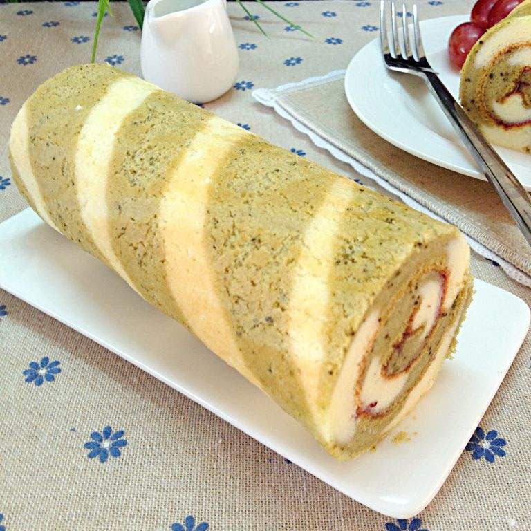 双色蛋糕卷