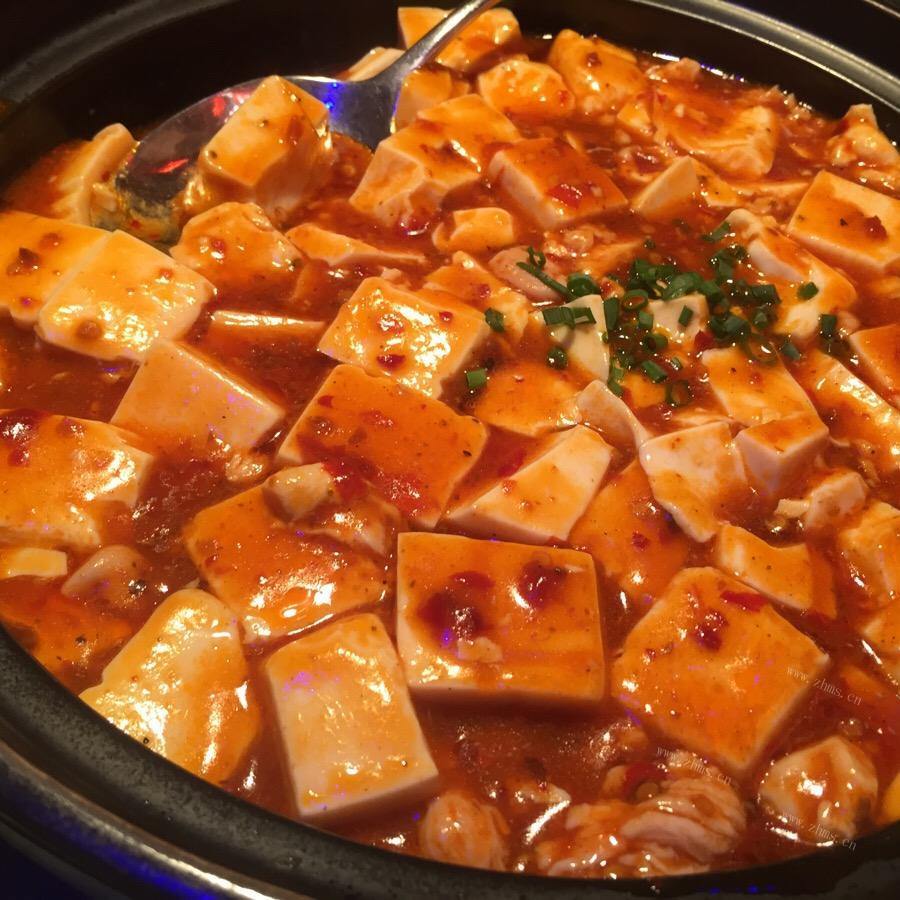 健康的麻辣豆腐的做法