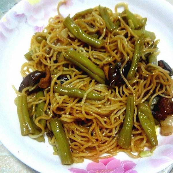 自制豆角焖面