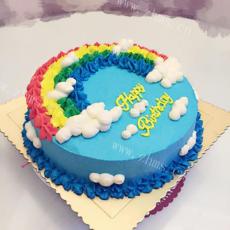 彩虹情趣蛋糕