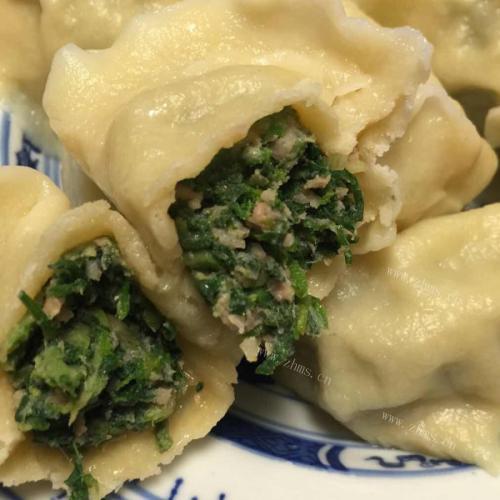 好吃的猪肉荠菜饺子