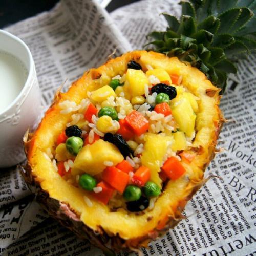 味道不错的菠萝饭