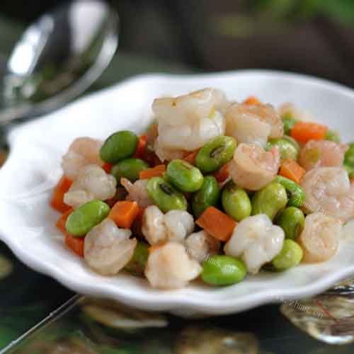 完美的青豆虾仁