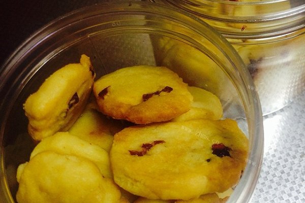 酥脆的蔓越莓饼干
