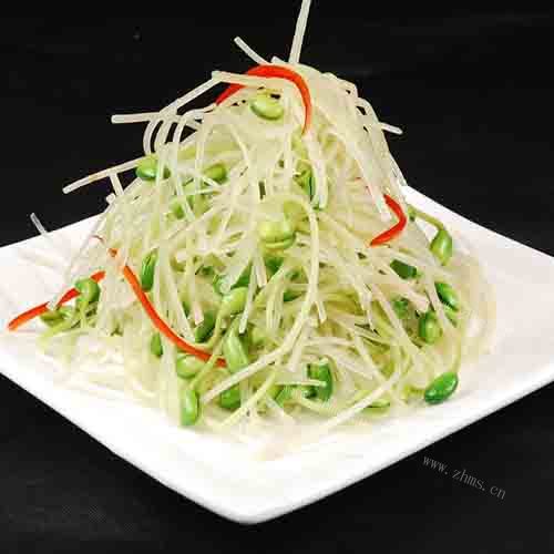 家常清炒豆芽