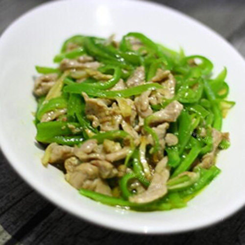 「DIY美食」青椒炒肉丝