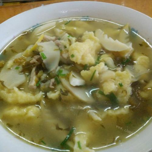 新鲜疙瘩面