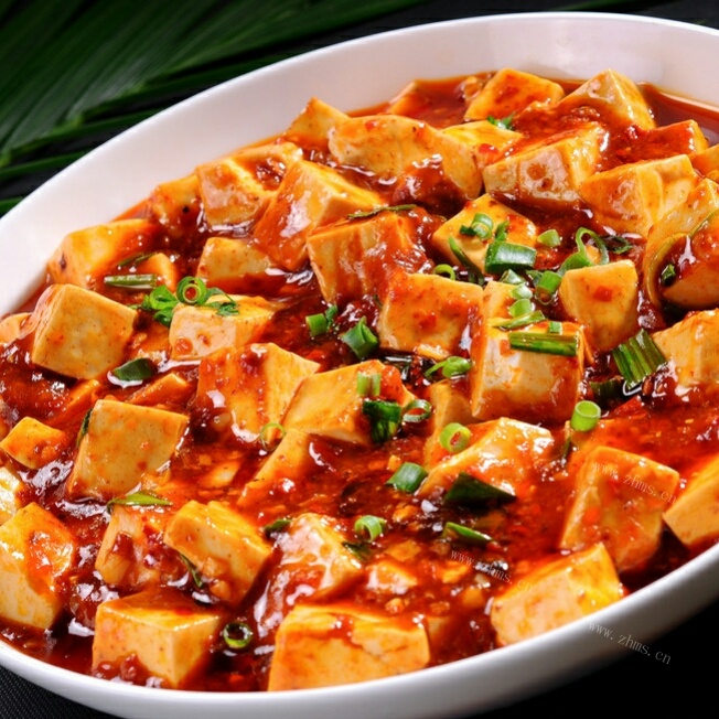 色泽不错的麻婆豆腐