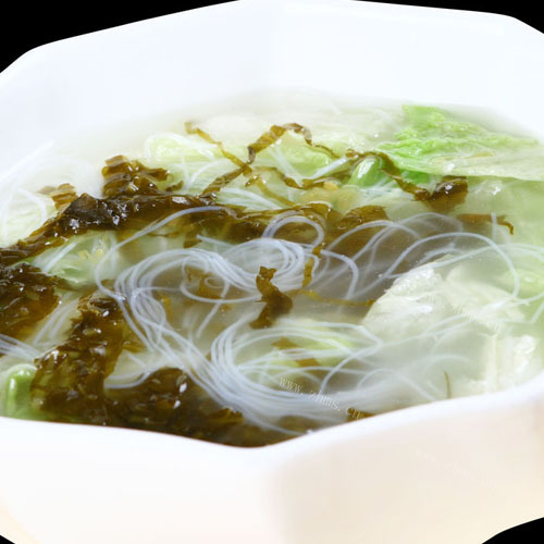 清淡的粉丝酸菜 
