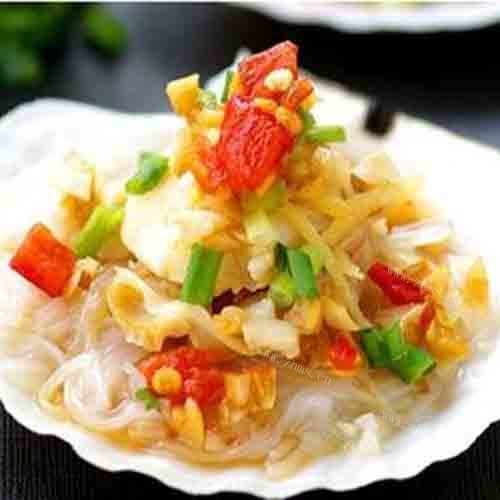 鲜香美味的蒜蓉粉丝蒸扇贝
