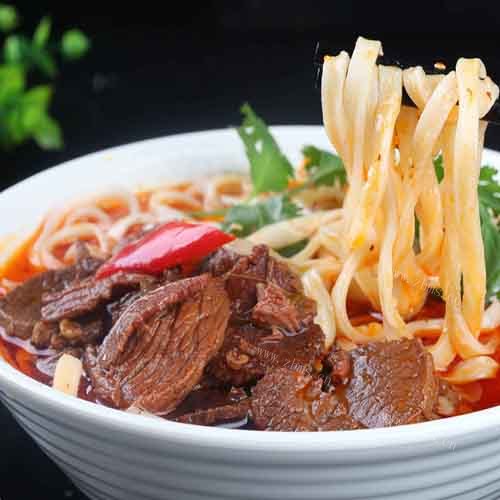 自己做的牛肉面