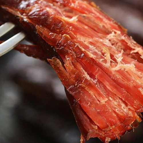 咸香的手撕牛肉干