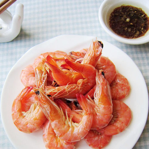 清蒸对虾