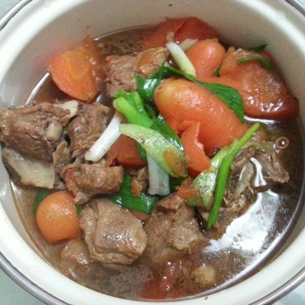 营养美食之羊肉炖萝卜