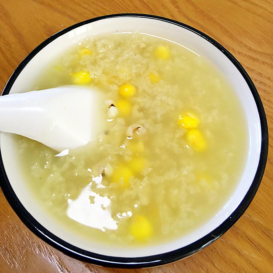 甜糯的玉米粥的做法
