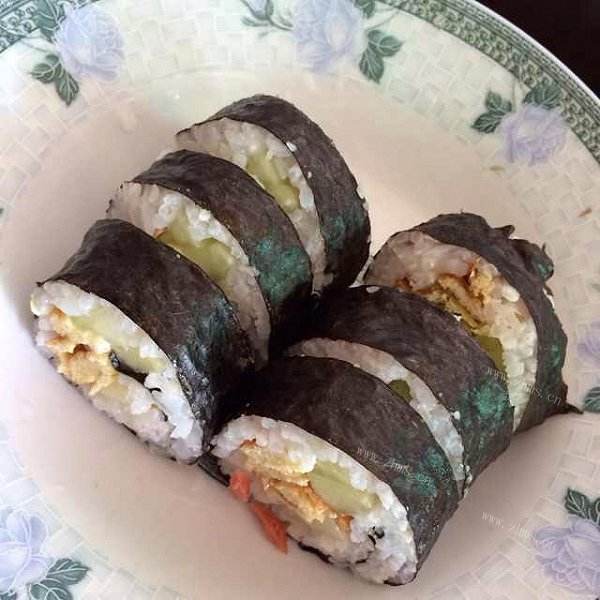 好吃的美味寿司卷