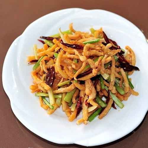 下饭干煸鱿鱼丝