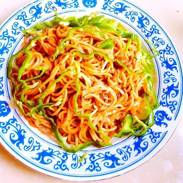 可口美味意大利面