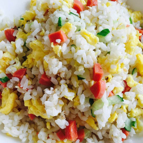 风味蛋焗饭的做法