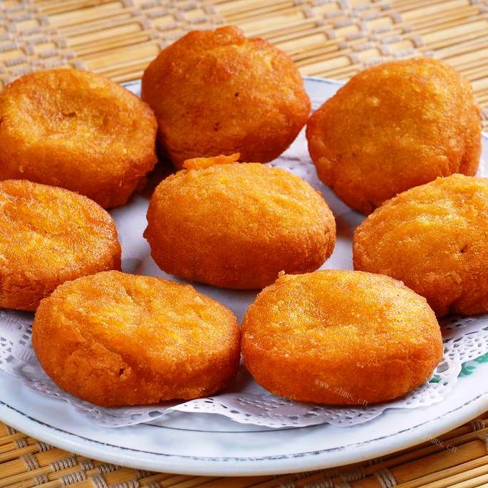 软糯美味南瓜饼