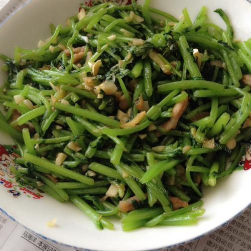 美味茼蒿炒肉