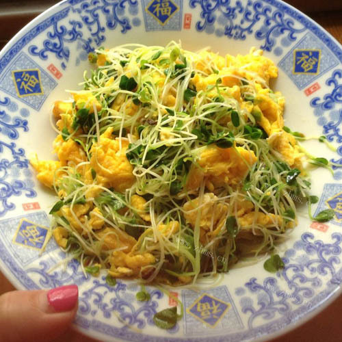 美味红萝卜炒鸡蛋