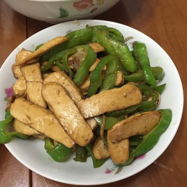青椒豆干
