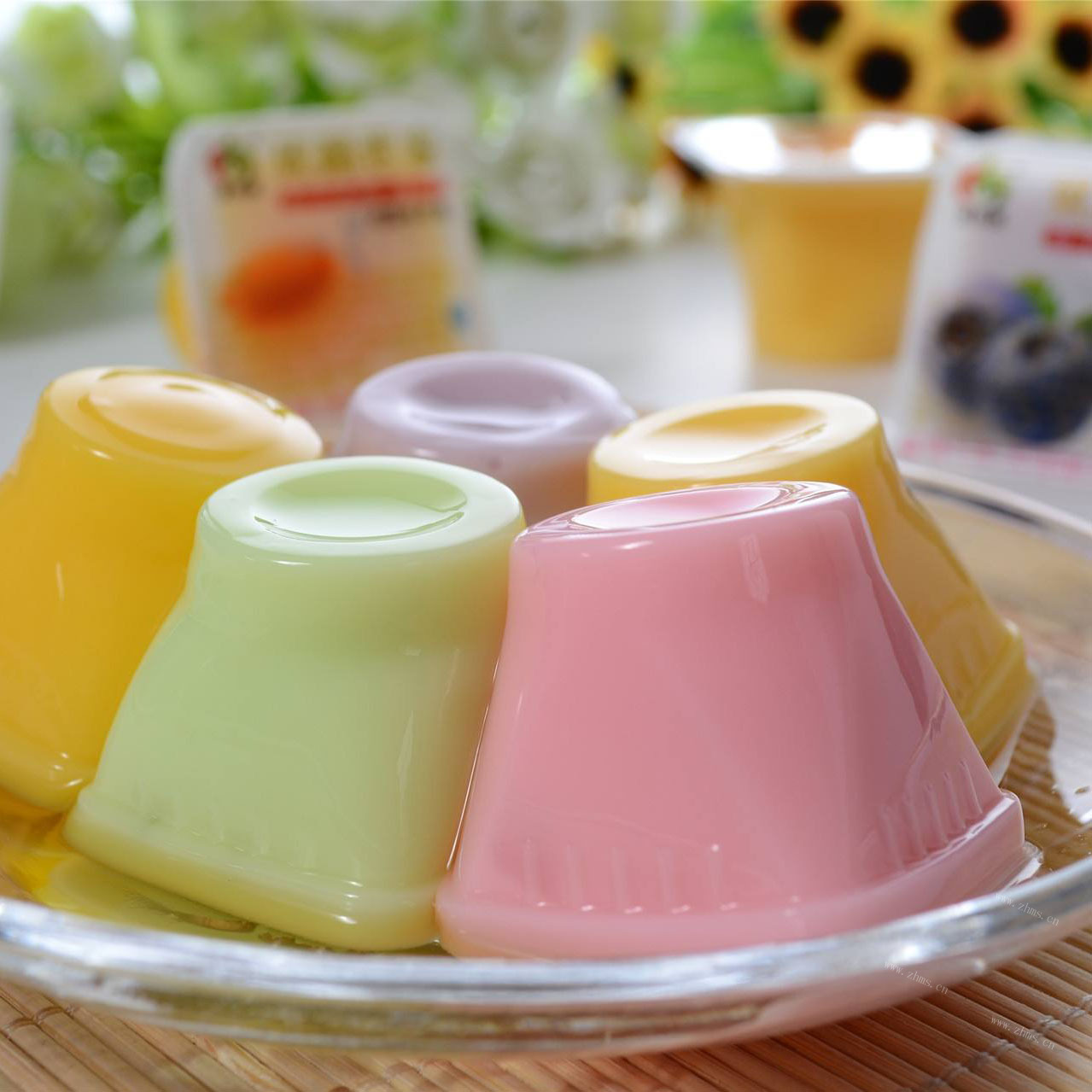 好吃的果冻