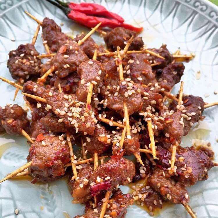 易上手的五香牙签肉