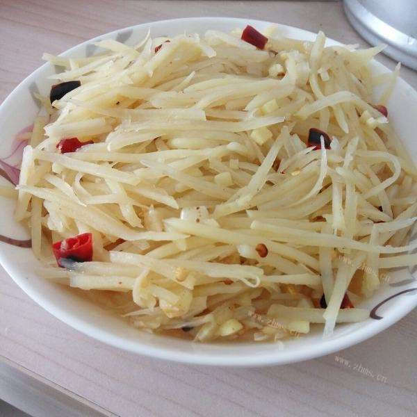 家庭版酸辣土豆丝