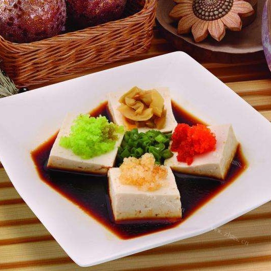鲜嫩的四喜豆腐