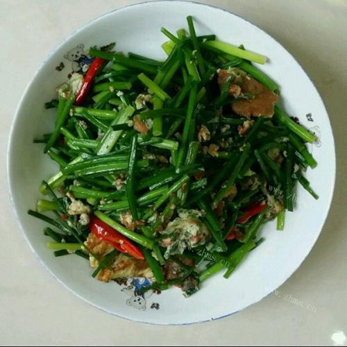 下饭的炒韭菜花
