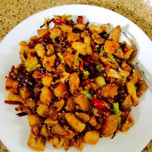 开胃的辣子鸡丁