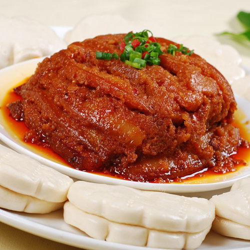 香喷喷的蒸米粉肉