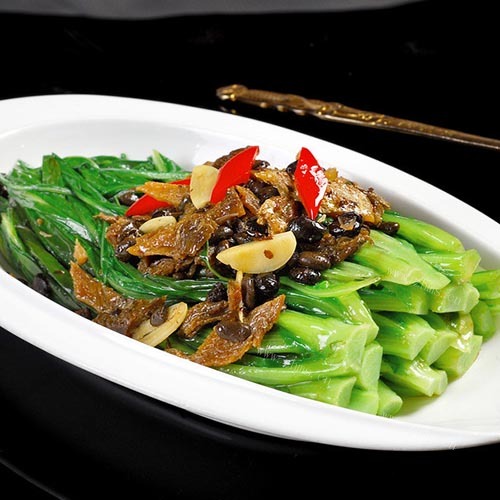 「美味可口」豆豉鲮鱼油麦菜