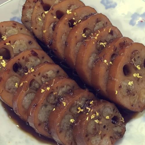 外婆做的糯米藕