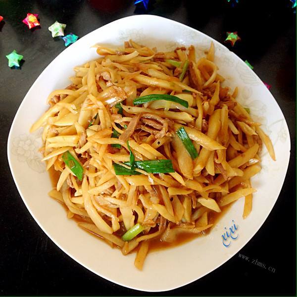 家常菜小炒杏鲍菇