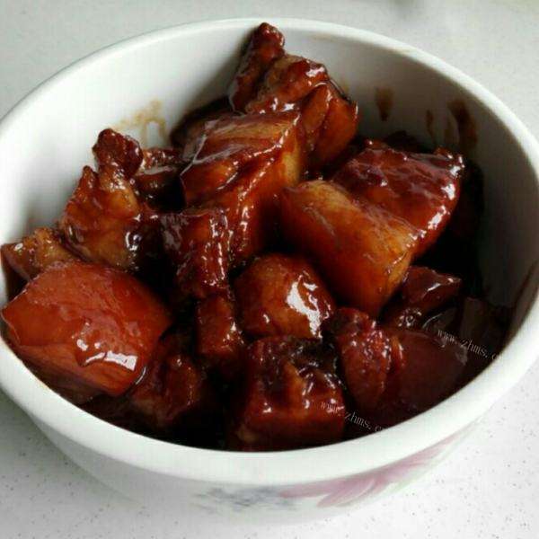 软烂玫瑰腐乳红烧肉