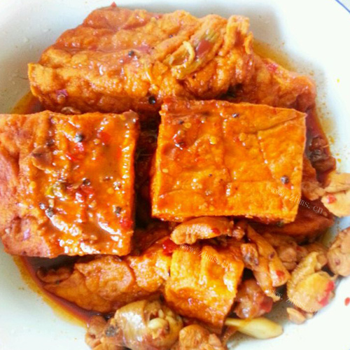 补钙的素鸡豆腐