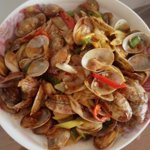 味道好的炒花甲的做法