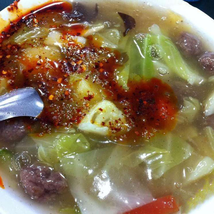 营养的肉丸胡辣汤