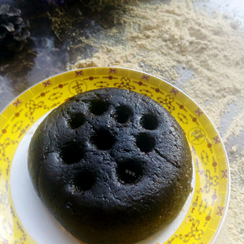 美味煤球蛋糕