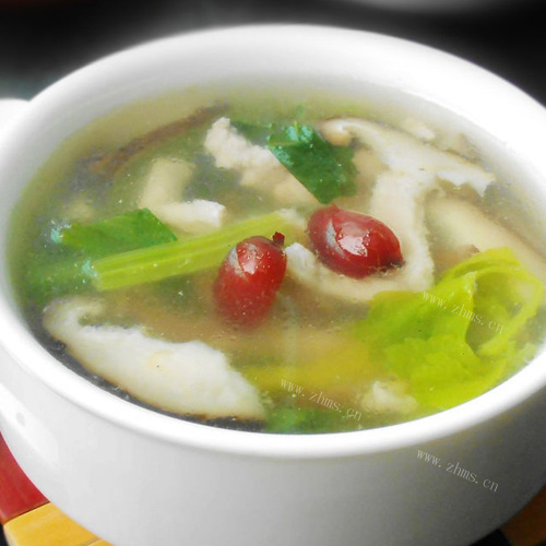 清淡菜干瘦肉汤