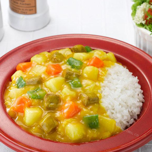 味道浓郁的印度咖喱饭